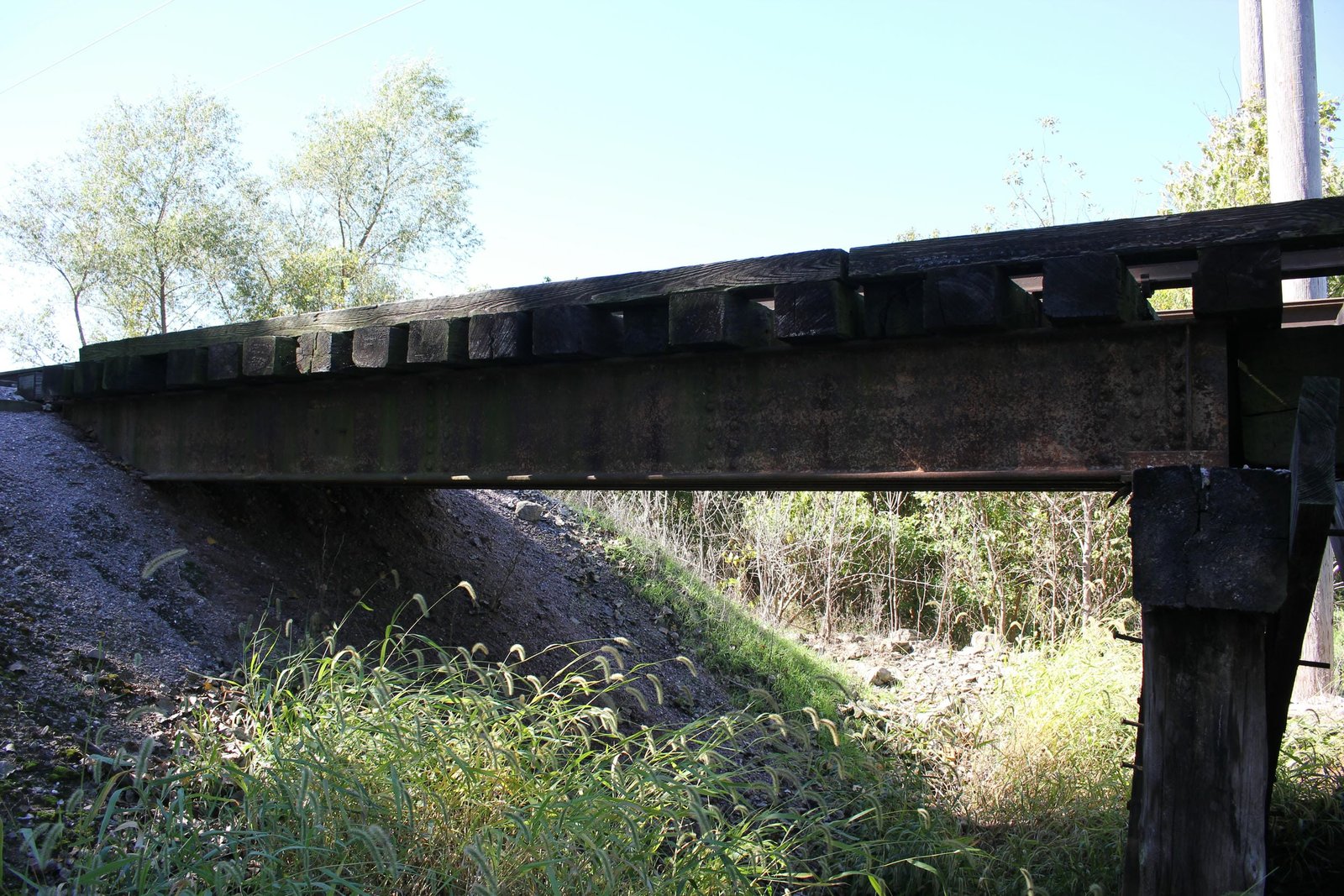 Beam span on south approach